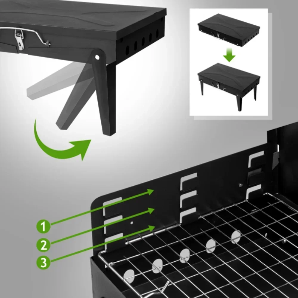 Portable Charcoal Grill 5