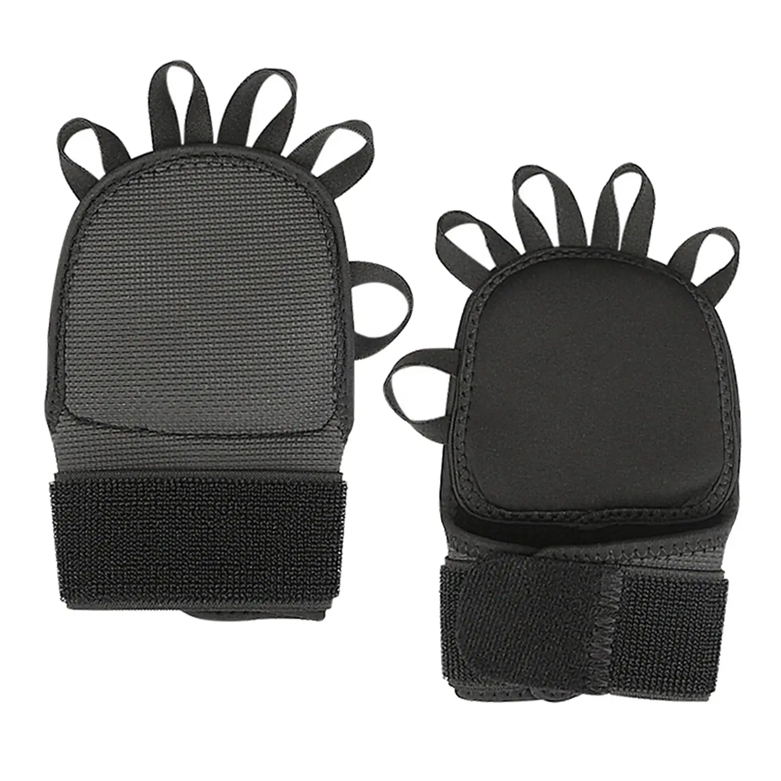 Power Lifting Hand Grips Gym Gloves Non Slip Workout Adults Gymnastics Grips for Powerlifting Dumbbell Fitness Shrugs Deadlift