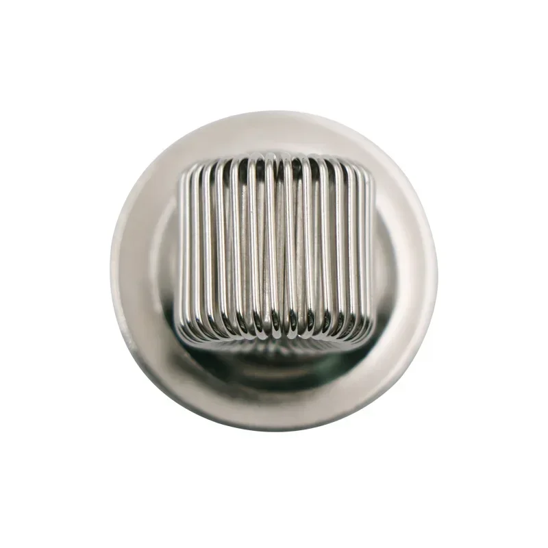 1pc Multifunctional Pen Clip Spring-loaded Pen Insert Holder Clips Steel Holder Self Adhesive Clips Desktop Storage
