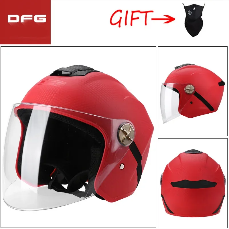 thumbnail image 1 of Casco de cara abierta Para Patinete Electrico Capacete Aberto Casco de motocicleta Para Scooter motocicleta clásico Original Flip Up Casco, 1 of 5