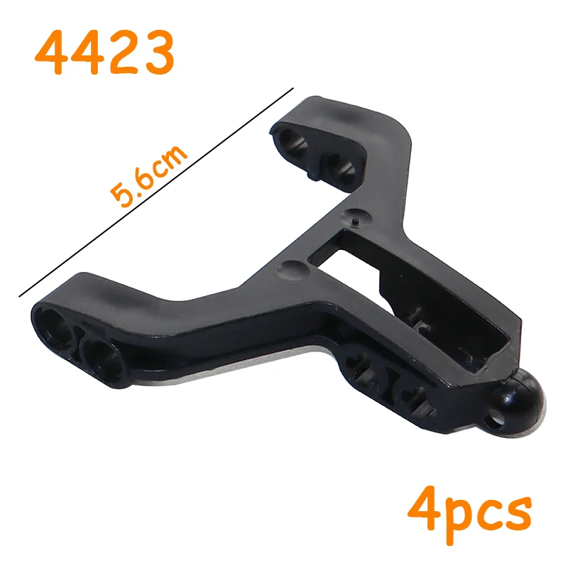 Technische Lenkarm MOC Bausteine 32195 6572 2819 57515 6571 4423 15459 32069 15460 DIY Auto Zubehör Ziegel Spielzeug – Detail 6