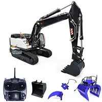 MTM 1/14 RC Hydraulic Tracked Excavator for EC380 2 Arms Wireless Engineering Digger Model Outdoors Toys TH22519 2