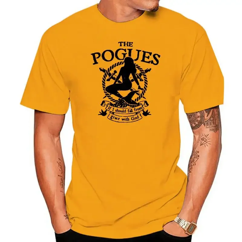 The Pogues Mermain Green T-Shirt Tee Shirt Casual Print Fashion For Men Women Tshirt
