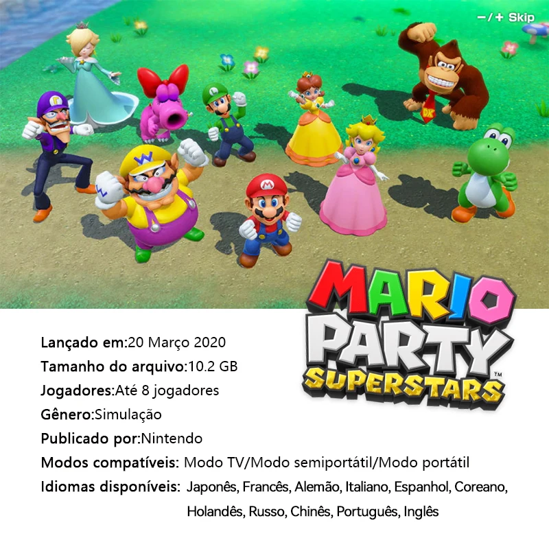 Mario Party Superstars Jogado Switch Lite  Jogar Mario Party Superstars  Switch Lite-Ofertas do Jogo-aliexpress