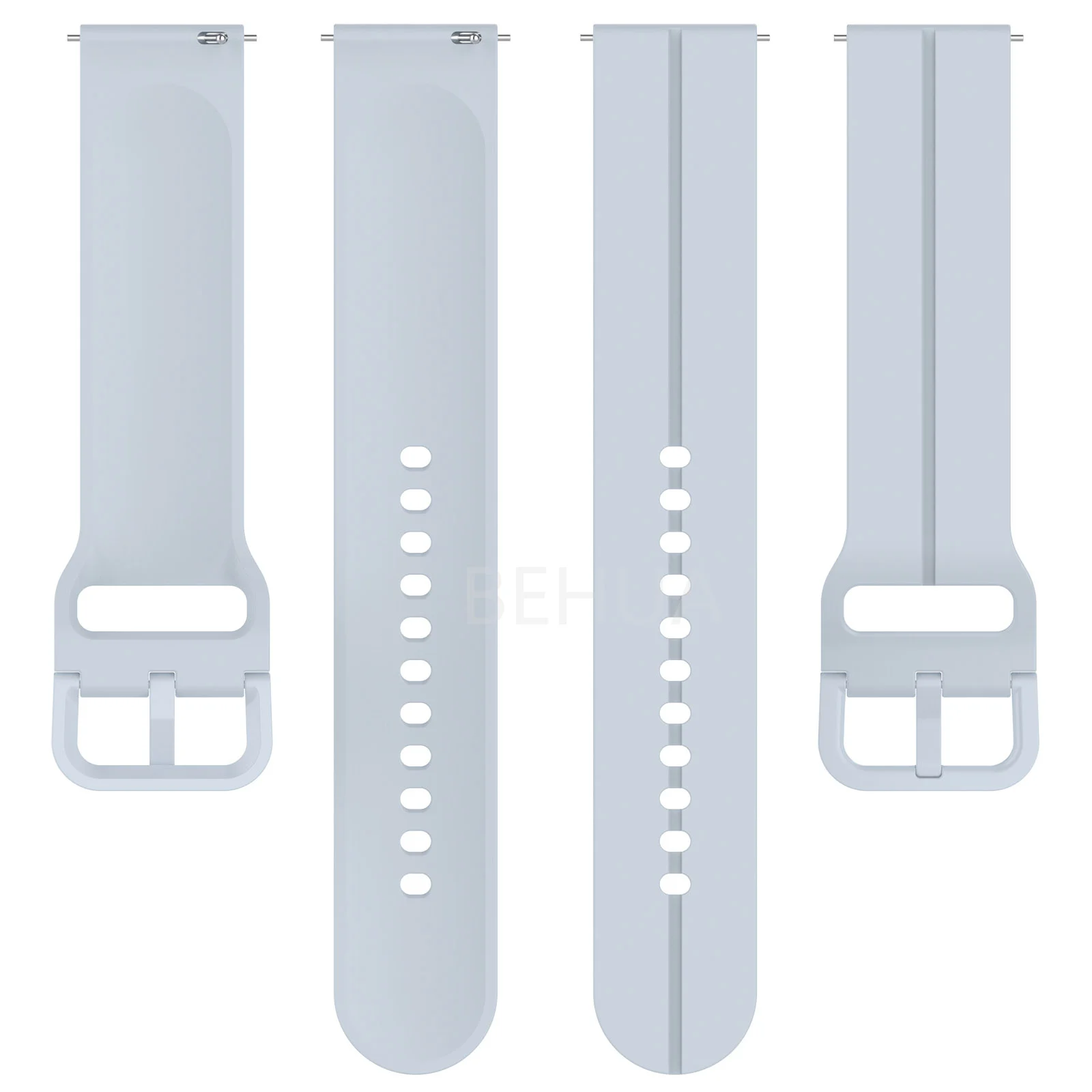 Silicone Watch Band - Versatile 20/22mm Wrist Strap Replacement