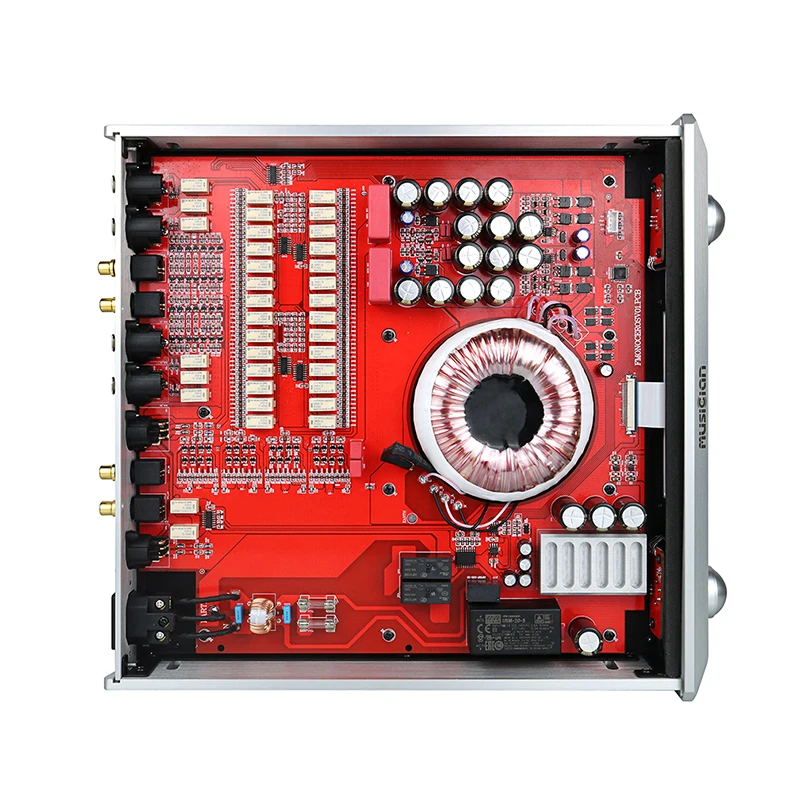 Musician Monoceros 완전 밸런스 클래스 A 전력 증폭기 XLR RCA R2R 프리 앰프 0.0003% THD 20W HIFI ampremote control