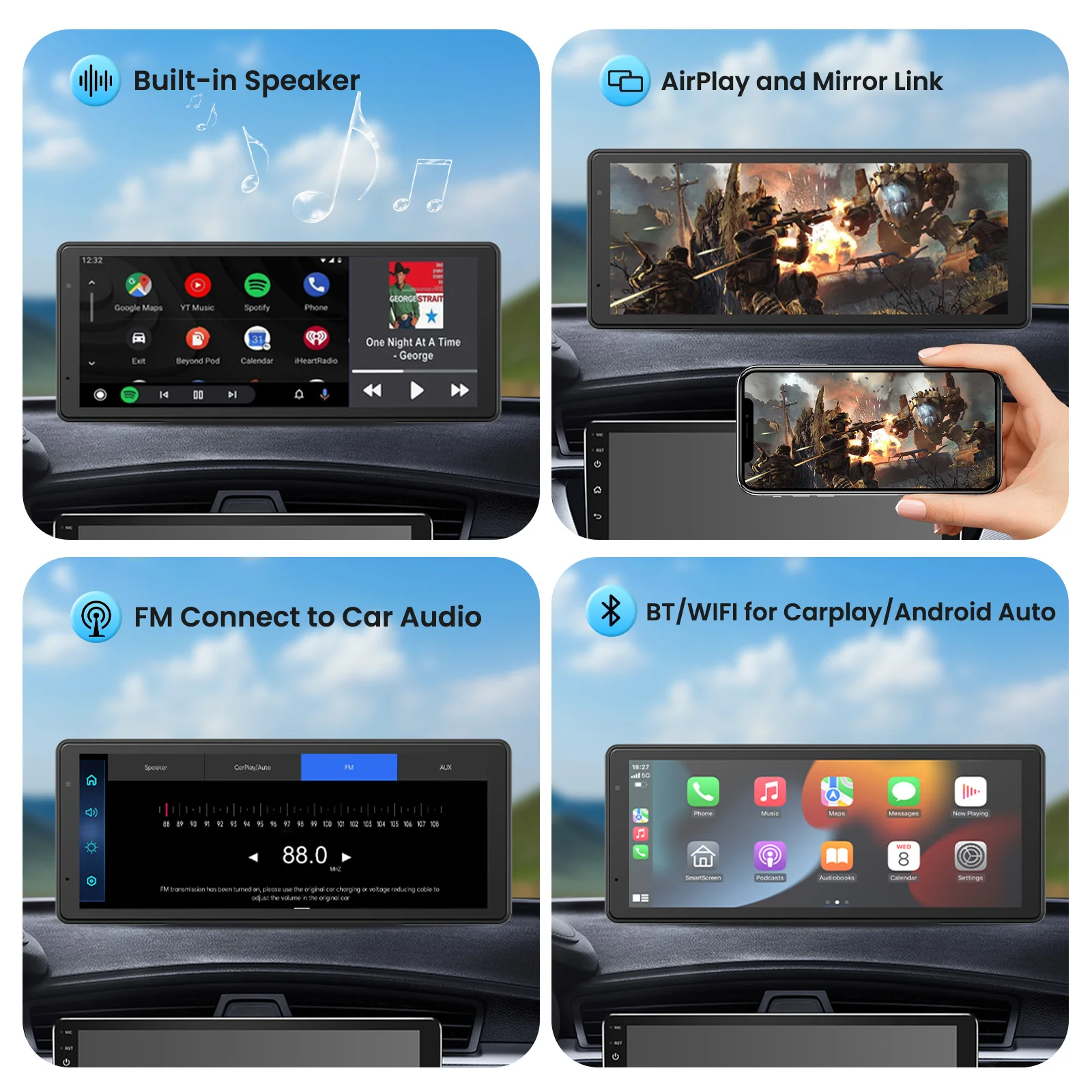 9-Inch 4K Dash Cam 6