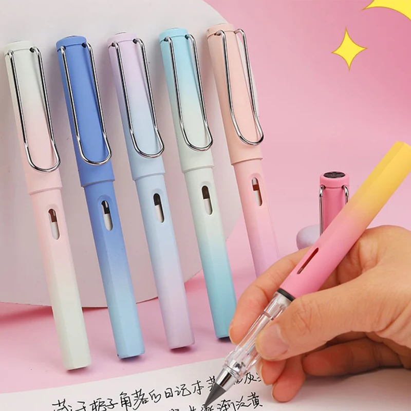 

New Technology Unlimited Writing Pencil No Ink Novelty Pen Art Sketch Painting Tools Kid Gift School Supplies Stationery