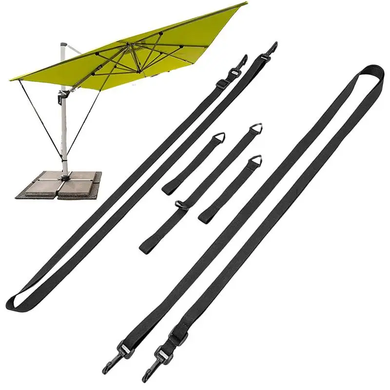

Cam Buckle Straps Adjustable Fixed Strap Weatherproof Patio Umbrella Strap Lashing Strap For Large Outdoor Umbrella