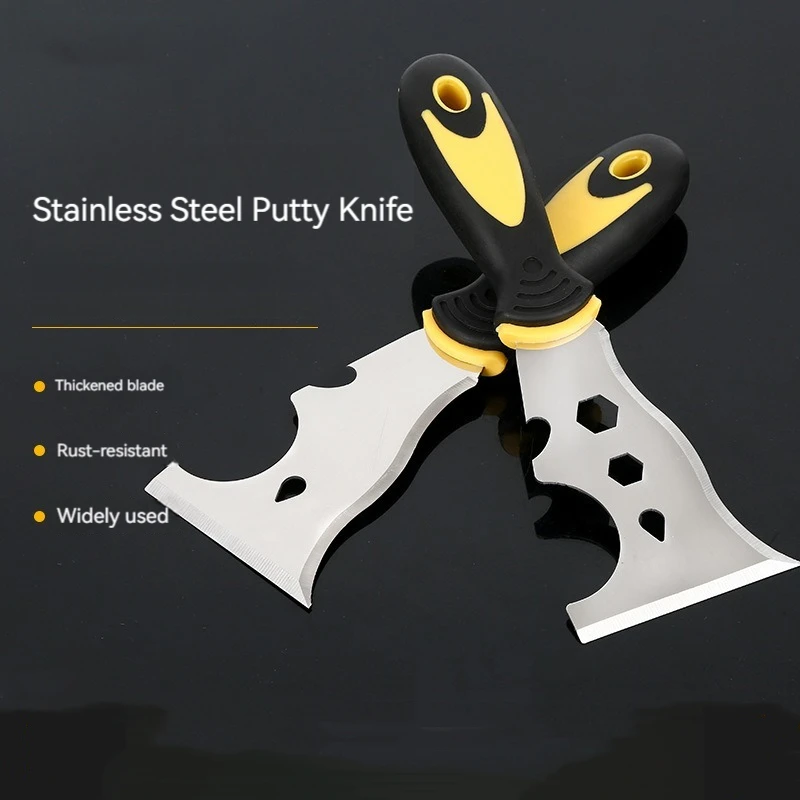 Putty Knife Scraper Multifuntional Use Stainless Steel Paint Wallpaper DIY