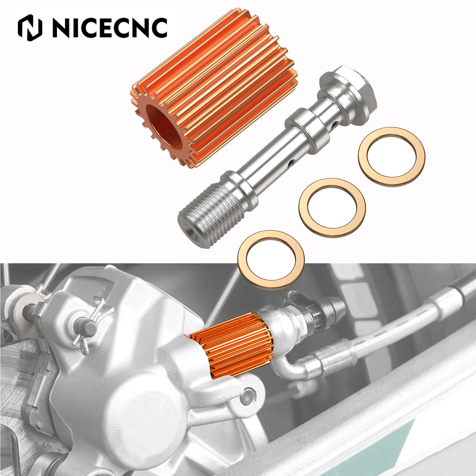 ForKTMEXC300EXC-F350SXSX-F250XCXCWXC-FXCF-WMXC1254505005305252004-20242023MotorcycleBrakeCaliperCooler-AliExpress