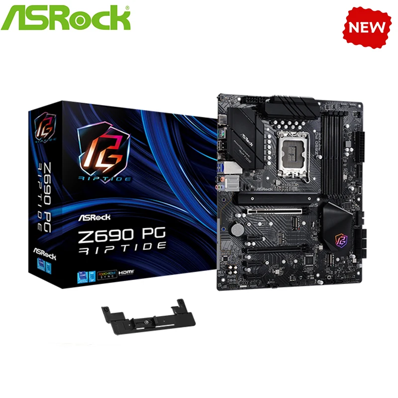 Scheda Madre 12Th Gen Z690 Nuova Per Presa Scheda Madre Asrock Z690 Pg Riptide Scheda Madre Desktop Lga1700 Ddr4