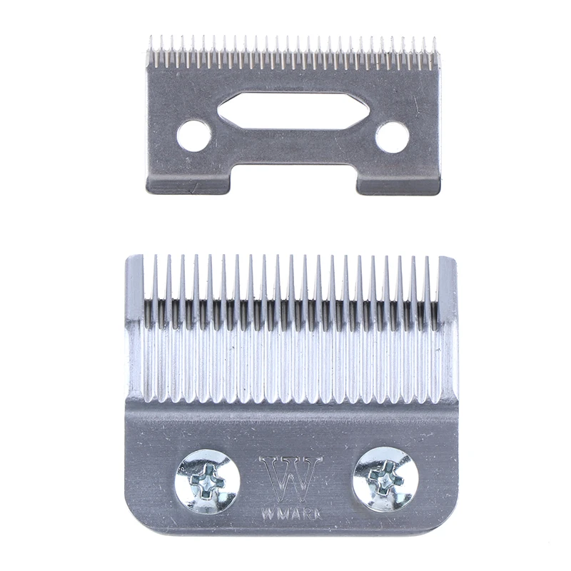 1Set High Carton Steel Movable Blade Professional Hair Clipper Blade With Screws Clipper Accessories