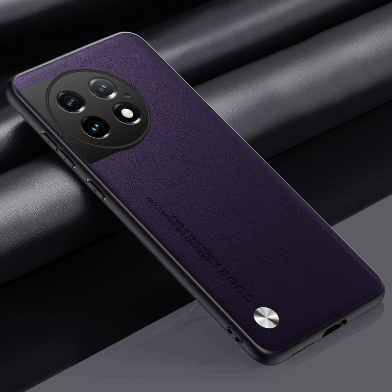 Luxury PU Leather Soft Silicone Phone Case Cover