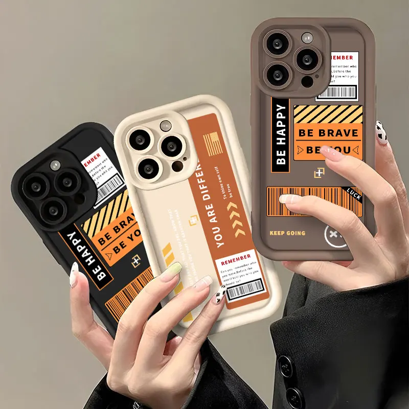 Fashion Splicing Silicone Shockproof Phone Case Cover