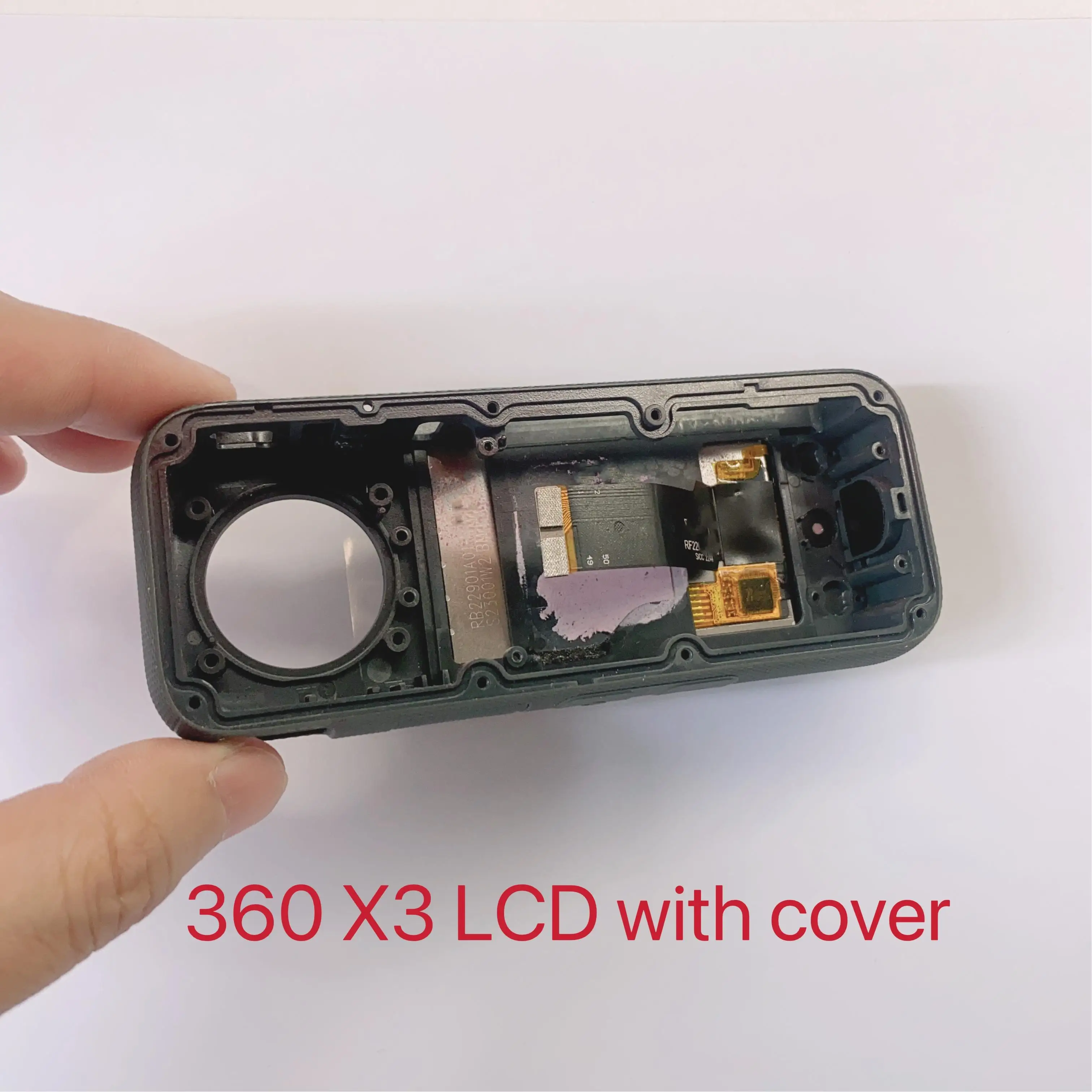 Original Screen LCD with Cover Shell for Insta360 X3 Touch LCD Unit Repair Part