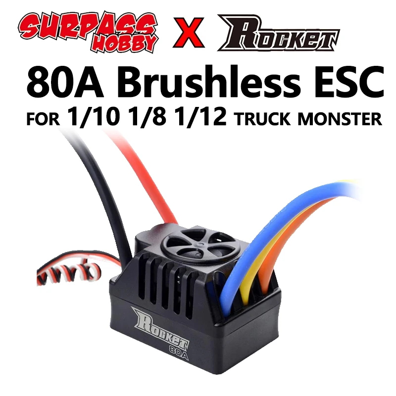 Overtreffen Hobby Rocket 80A Brushless 
