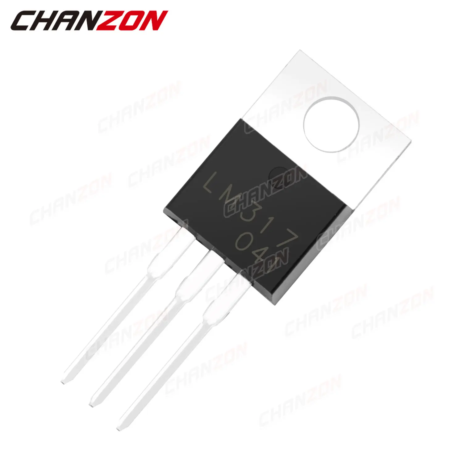 10Pcs LM317T TO-220 Three-Terminal Voltage Regulator Transistor LM317 LM 317 Bipolar Junction BJT Tube Fets Integrated Circuits