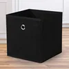 1pc No Lid Storage Box Fabric Storage Box Foldable Organiser Storage Shenanigans 3