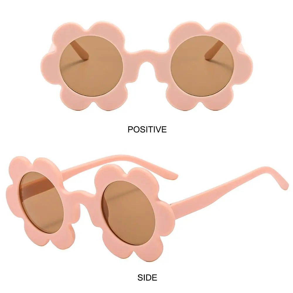 Neue trendige Sonnenblumen-Sonnenbrille für Damen, Retro-Sonnenbrille mit runden Blumen, lustiger Roman, Disco/Festival/Party-Sonnenbrille für Erwachsene – Detail 26