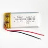 10 pcs 3.7V 300mAh 402040 Lithium Polymer LiPo Rechargeable Battery For Mp3 LED Light Camera Headphone Bluetooth Recorder 2