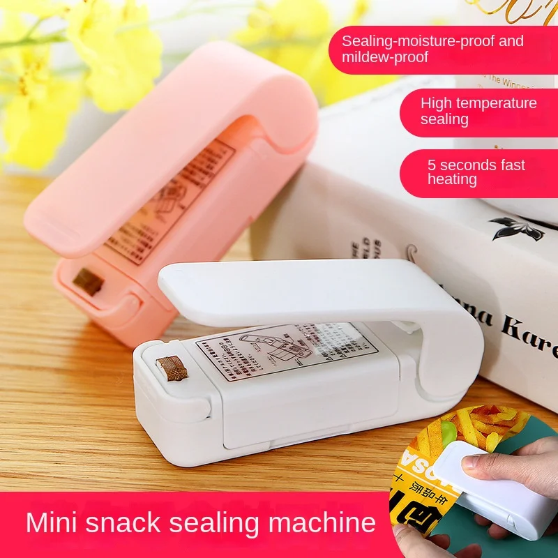 Home Vacuum Packaging Machine Plastic Bag Sealer Thermal Plastic Food Bag Closure Portable Sealer Food Packaging Heat Sealer 