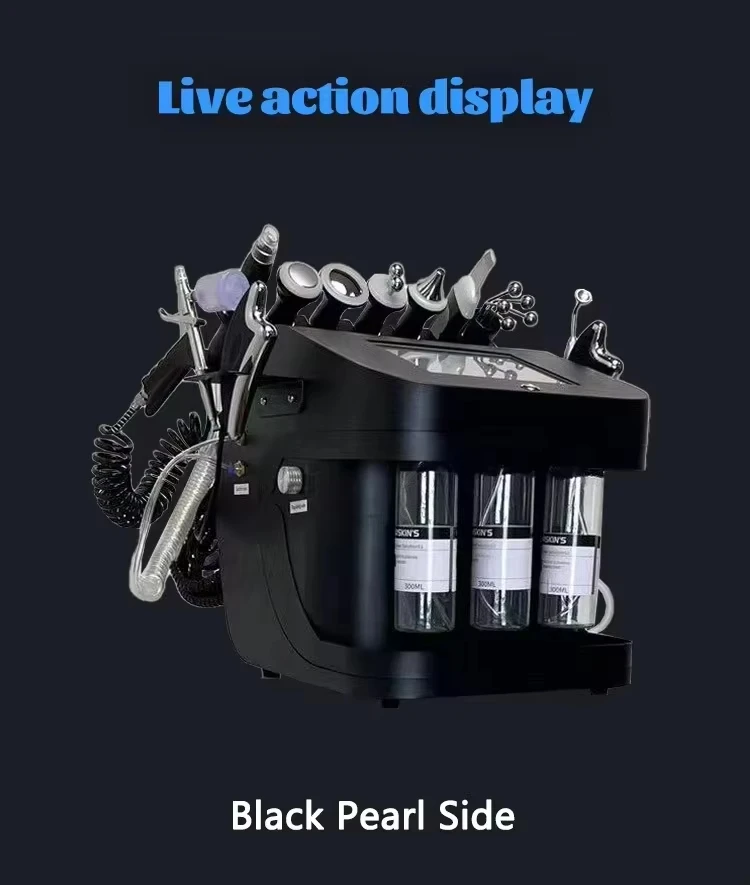 New benchtop Black Pearl 10-in-1 multi-functional skin management integrated instrument cleaning micro-grinding machine-08 5