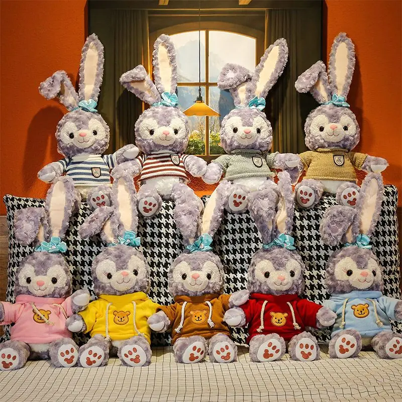 

Disney Kawaii Lingna Belle Star Delu Rabbit Doll Doll Cute Bunny Doll Clothes Plush Toy Anime Cartoon Holiday Gift Wholesale