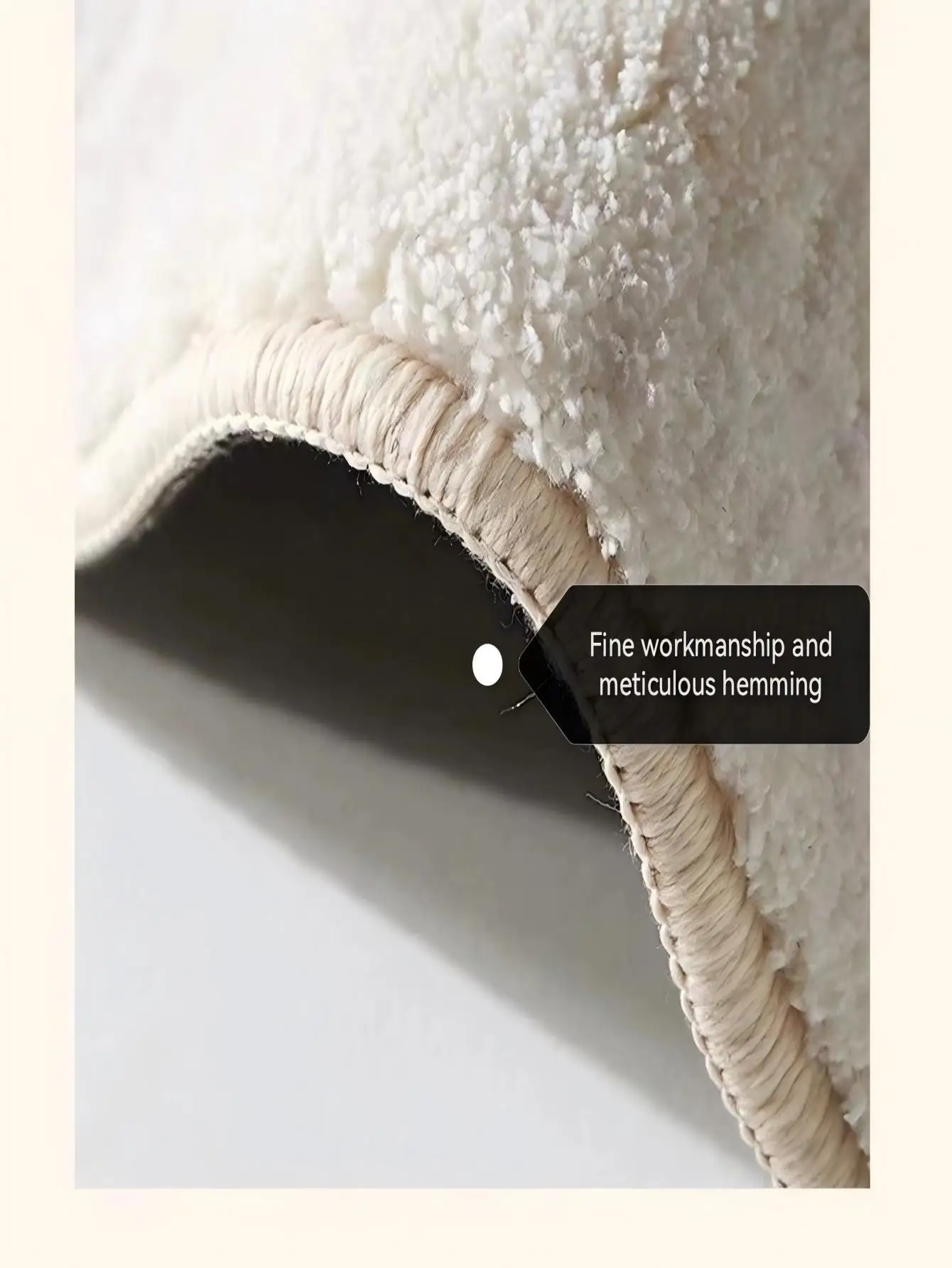 Tufted Letter Area Rug 5