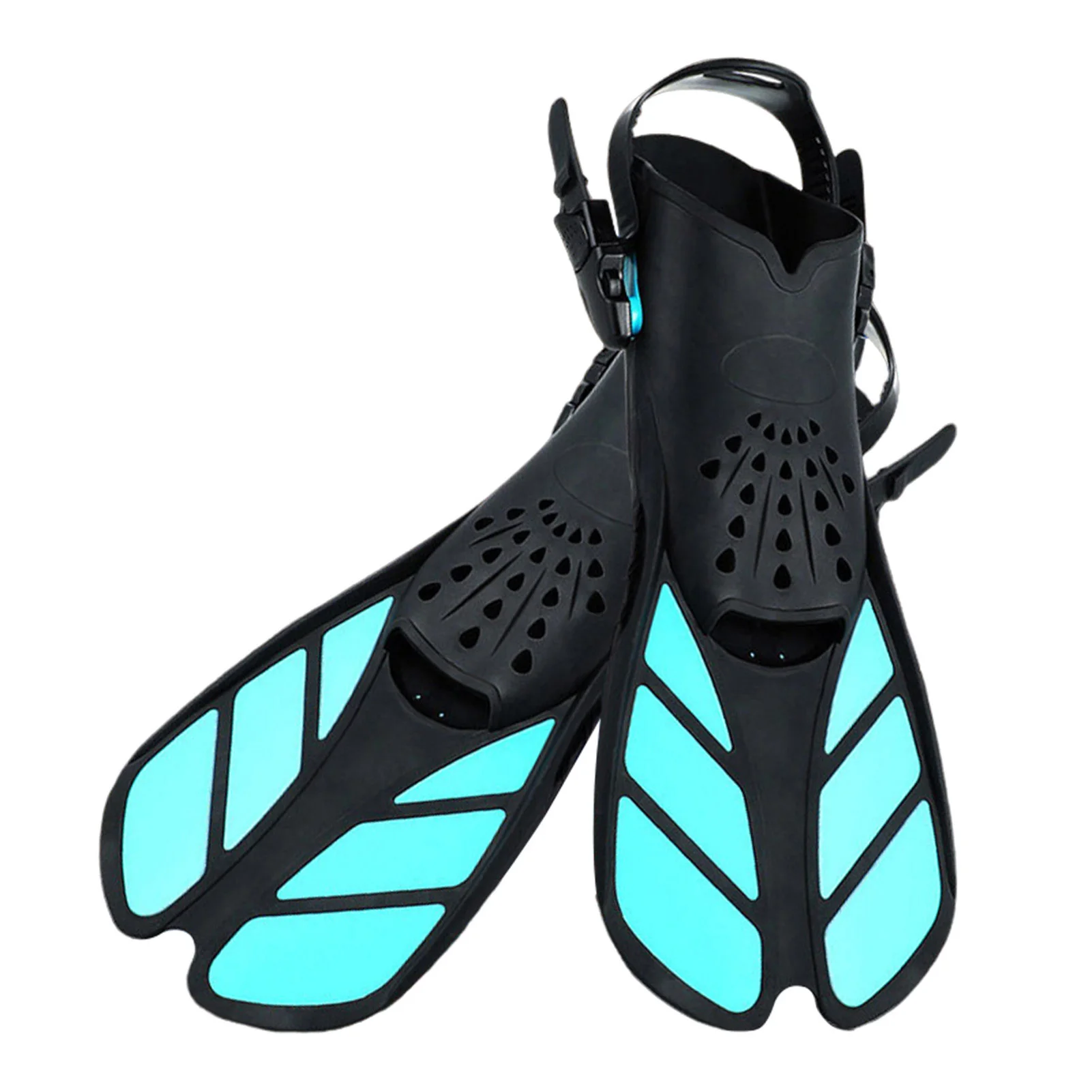 

Unisex Snorkel Short Swim Fins Anti Slip Lace-up Adjustable Diving Flippers Replacement for Scuba Diving Diver SP99