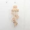 Conch Sea Shell Wind Chime Hanging Ornament Wall Decoration Creative Hanging Pendant Stylish Hanging Ornament Hanging Decor 1