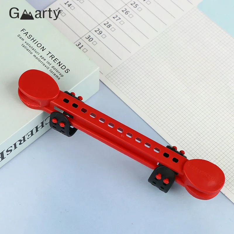 1/5Pcs Einstellbare Angelrolle Halter Universal Angelrute Wicklung Gerät Mit 2/10 Lederband Schnelle Tragbare Bord gerät
