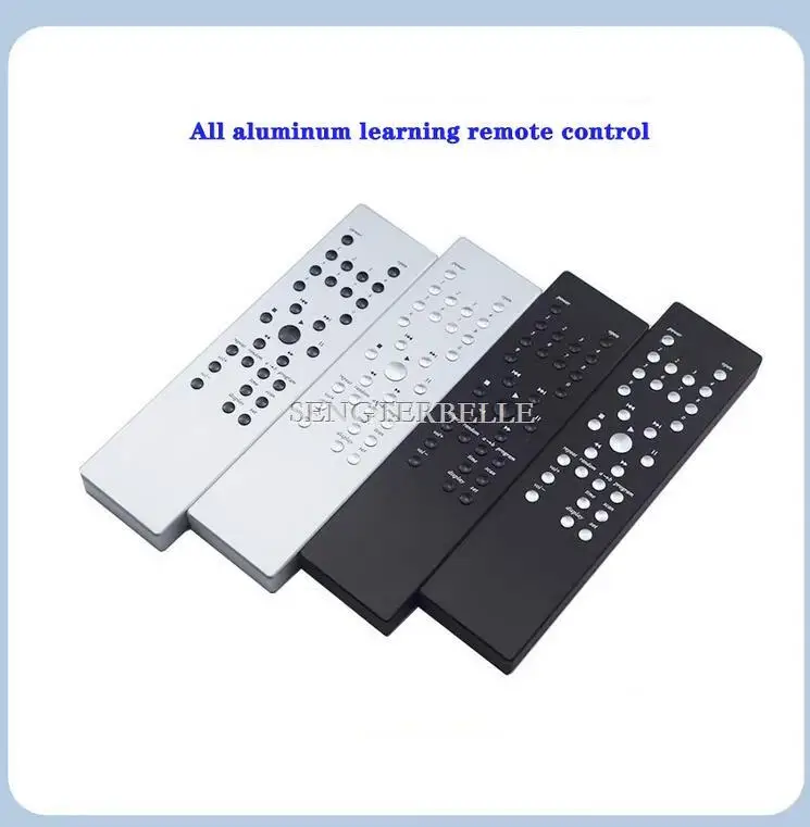 

Full Aluminum Shell Learning Remote Audio Video System Remote Controller For Home TV CD VCD DVD