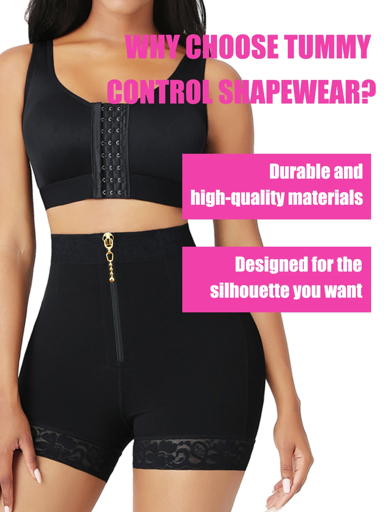 لانجين ملابس داخلية نسائية عالية الخصر لتشكيل البط...