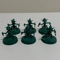 Set of Heroes and Orcs Miniature Figures for Fantasy Board Games and Tabletop RPGs (6 Female Goblins)
