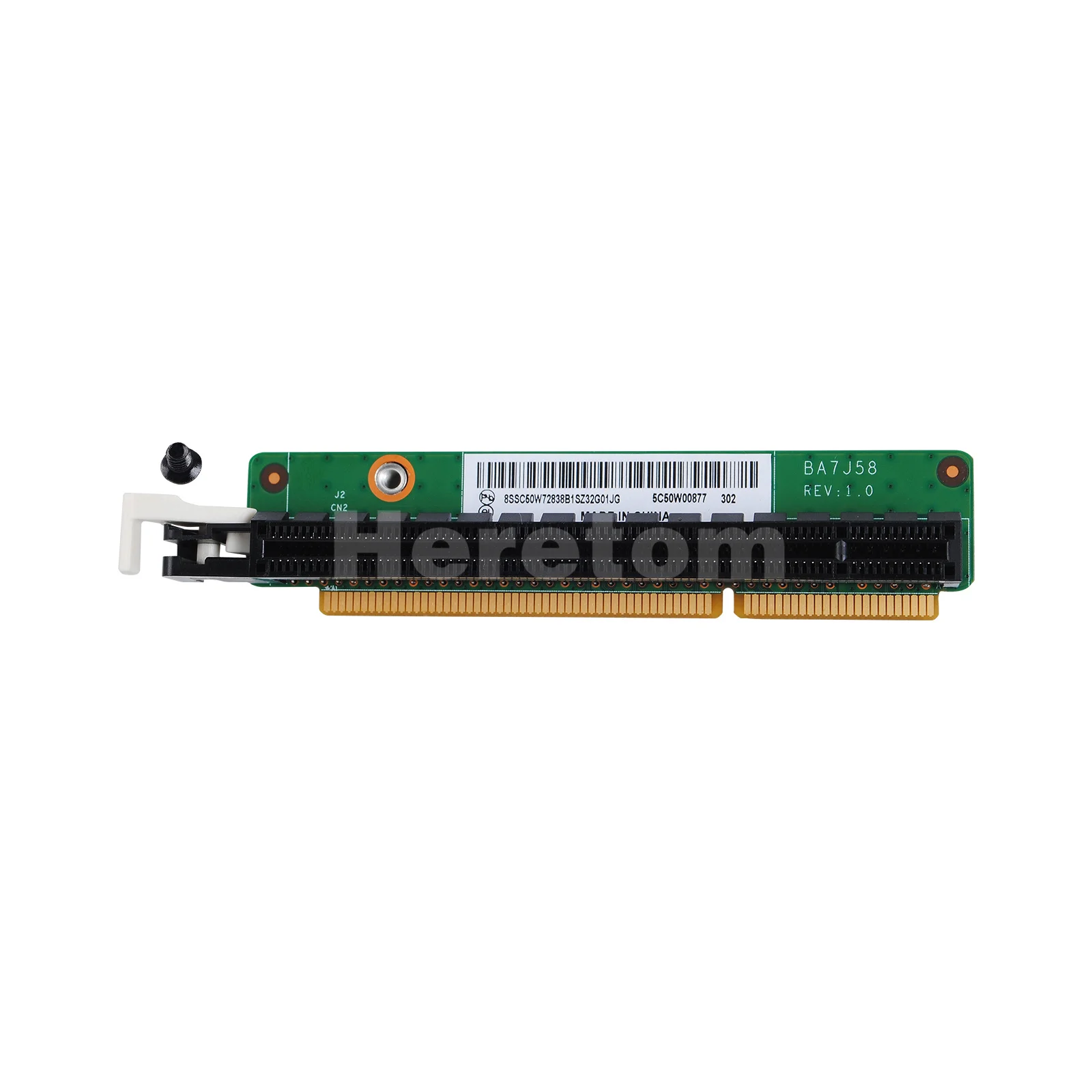 Nova Placa Gráfica Network Card Bracket 5c50w00877 para Lenovo Tiny6 M90q P340 P350pequeno Pciex16 Riser Card - Imagem 3