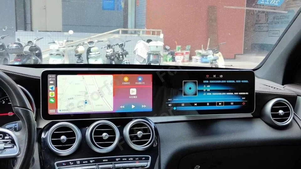 ひまわり 12.3 LCD デジタルダッシュボードクラスター メルセデスベンツ C/GLC