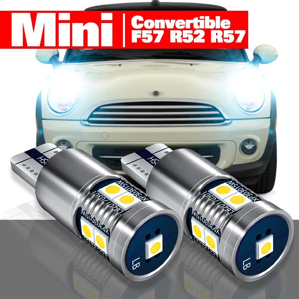 

For Mini Convertible F57 R52 R57 2004-2020 2pcs LED Parking Light Clearance Lamp Accessories 2013 2014 2015 2016 2017 2018 2019