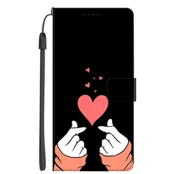Leather Wallet Flip Case - Premium Stand Book Protective Cover for Moto One Action (48)
