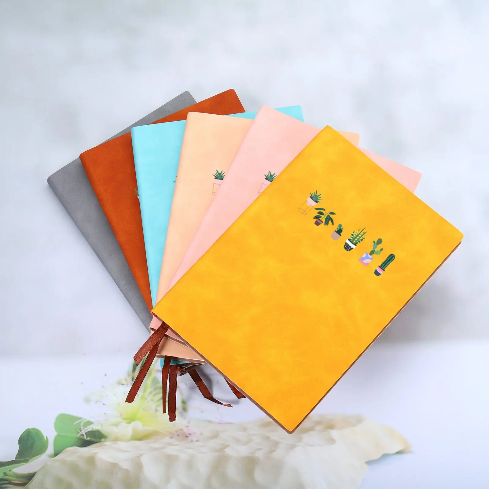 Divertente Plant Lover Journal Giardiniere Kawaii Leather A5 Notebook Per Plant Lover Gift Piante Verdi Personalizzate Stampa Fine Art