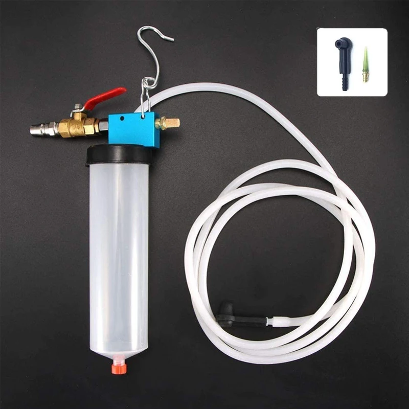 Brake Fluid Bleeder New Auto Car Brake Fluid Oil Change Replacement Tool Brake Fluid Drained Bleeder Pneumatic Vacuum Bleeder Extractor Size A / B