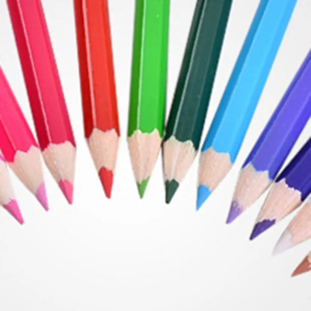 12/18/24/36/48 Pcs Colored Pencil Multiple Color Sketching Pencil Art Supplies Drawing Pen Stationery lápices lapices de colores