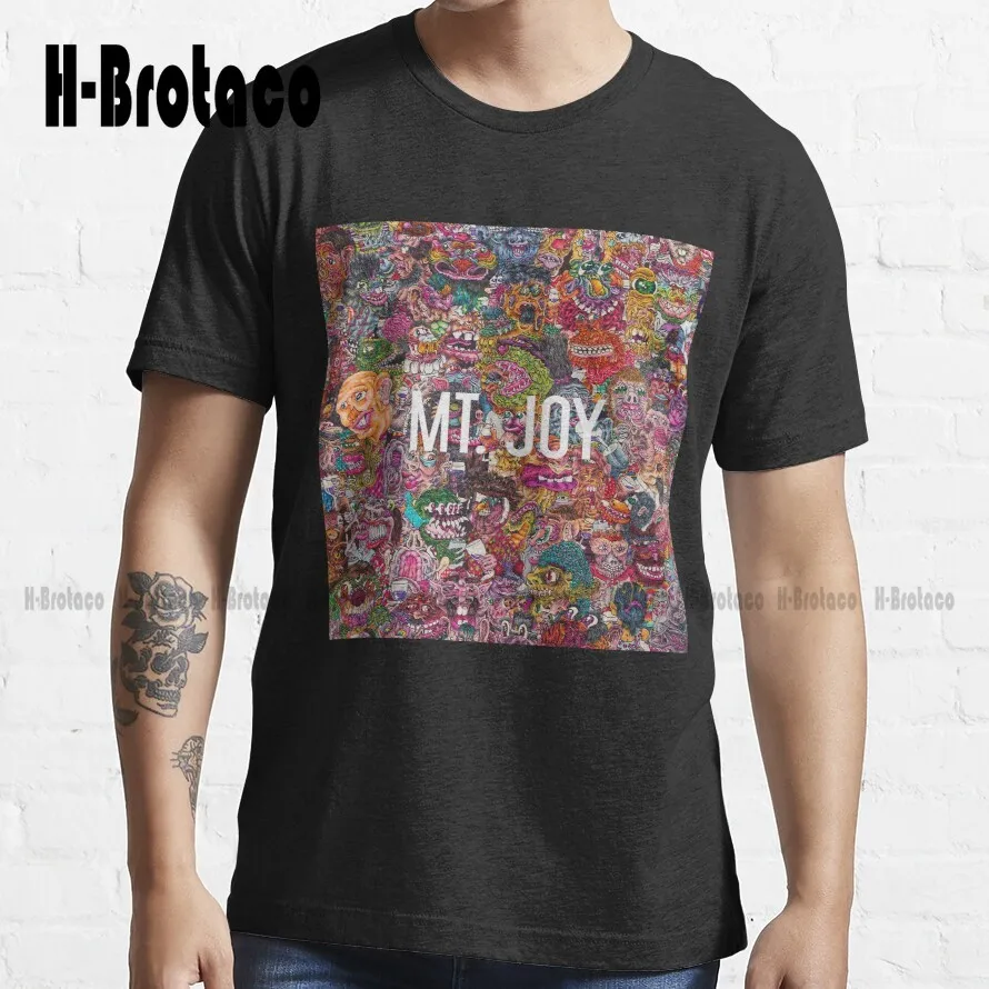 Mt Joy, Band, Music Full Color Mt Trending T-Shirt Camicia Nera Uomo Cotton Outdoor Simple Vintag Casual Tee Shirts Xs-5Xl Unisex