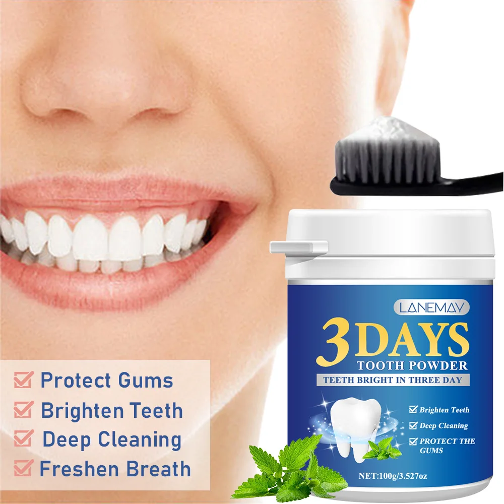 Ultra Whitening Tooth Powder – Deep Clean & Gum Protection (100g)