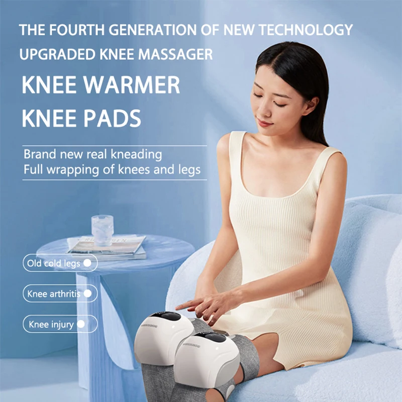 

Electric Knee Massage Kneebag Pads Hot Compress Knee Relaxing Massager Support Pain Relief Arthritis Knee Care Health Care