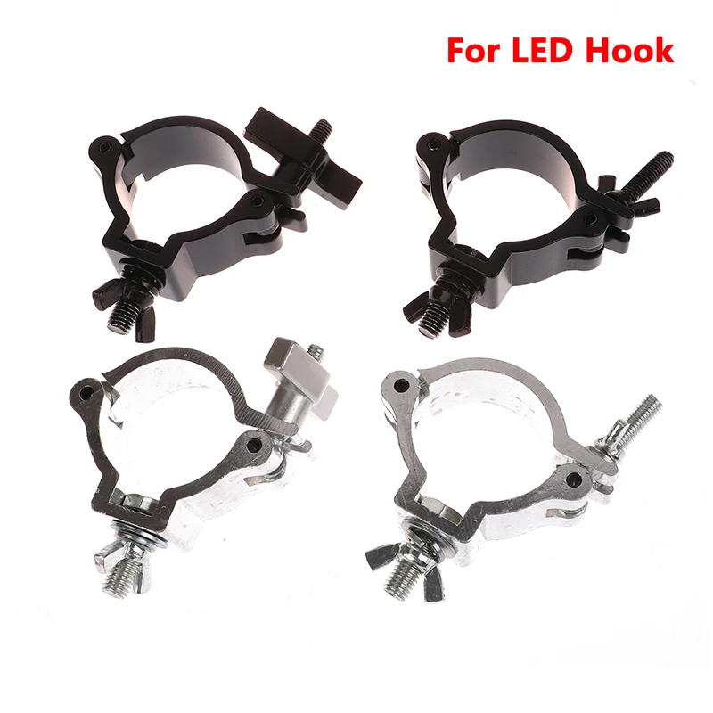 

1 Pcs Brand New 48-51mm Pipe Diameter Aluminum Stage Lights Truss Clamp DJ Light Clamps Hooks For LED PAR Moving Head Beam Spot