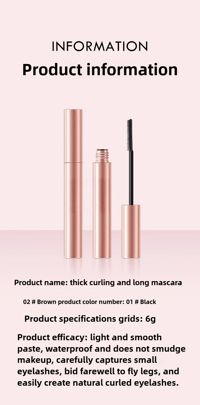 Fine Tooth Mascara Brush For Natural Curling And Lengthening_voghion.com