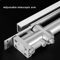 ที่มองไม่เห็นซ่อนอัตโนมัติประตูบ้าน HydraulicSecurity ระบบปรับปิดซ่อนประตูน้ำหนัก 65 กก. 5