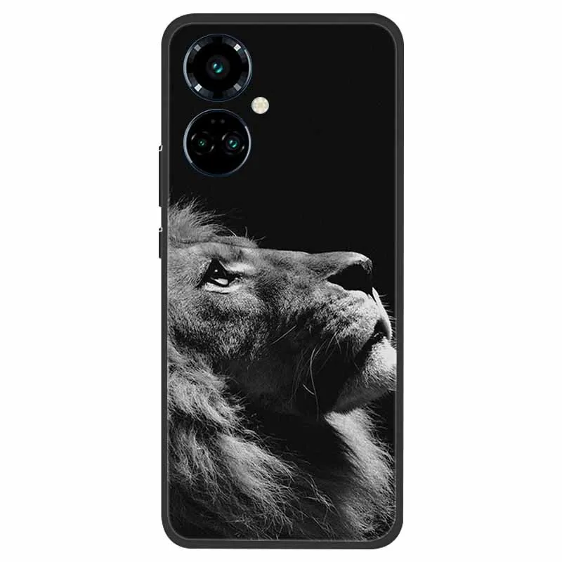 Tecno Camon 19 Shockproof Soft Silicone TPU Back Cover - Cute Design