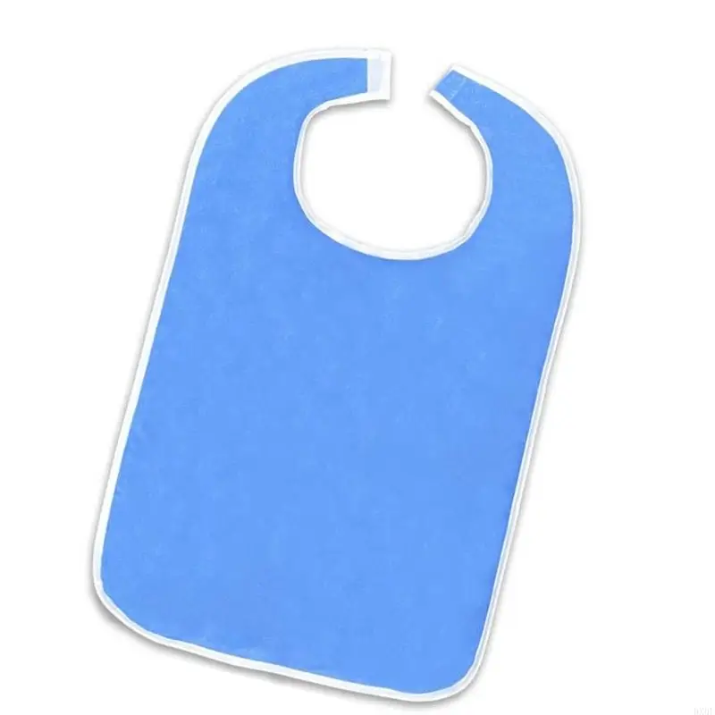BX0F Comfortable And Washable Bib For Adults Women and Men Large Towel Bibs